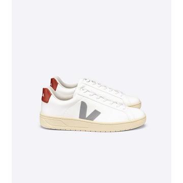 Veja URCA CWL OXFORD-GREY Sneakers Dames White/Red | NL 632TCE